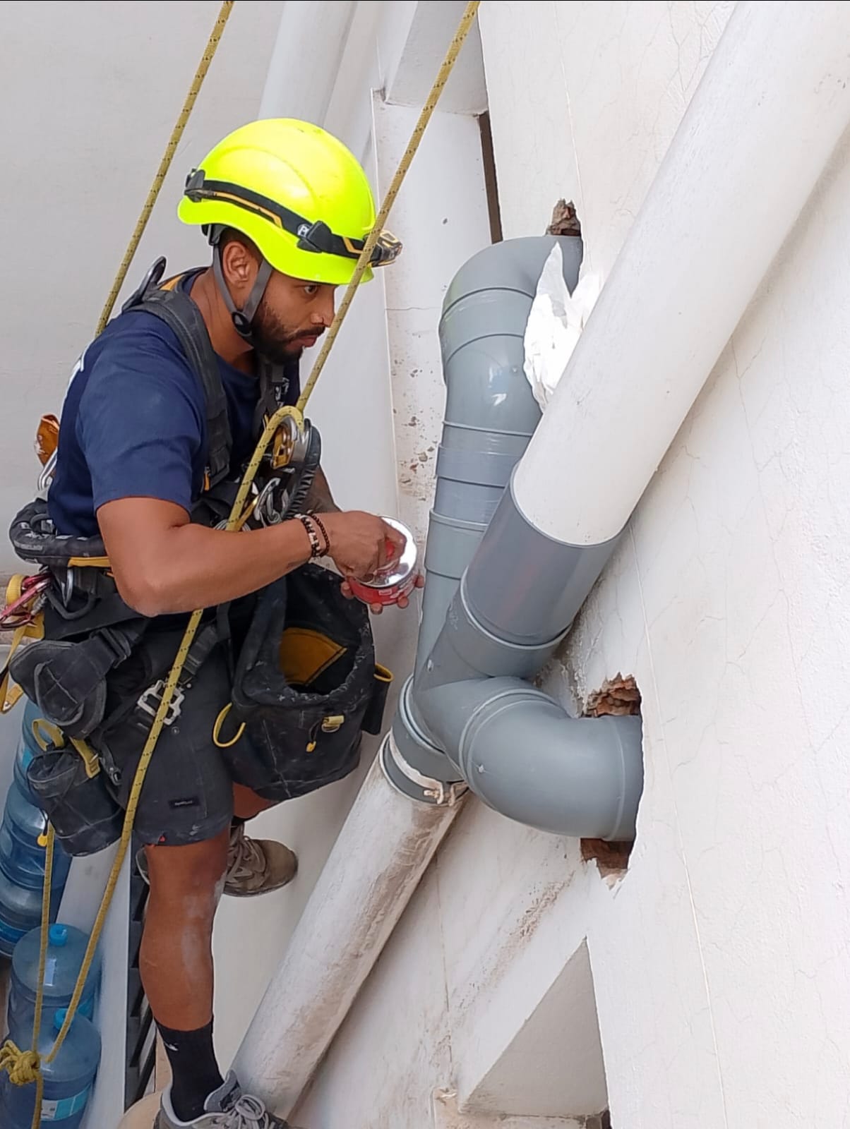 Trabajos verticales de fontanería en Valencia